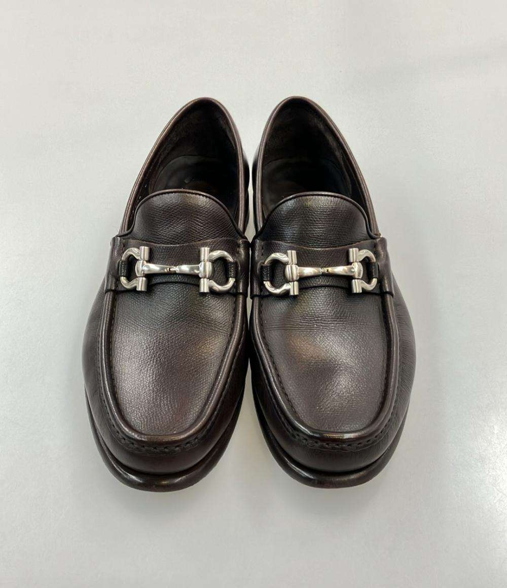 Salvatore Ferragamo ビットローファー ガンチーニ メンズ SIZE 8