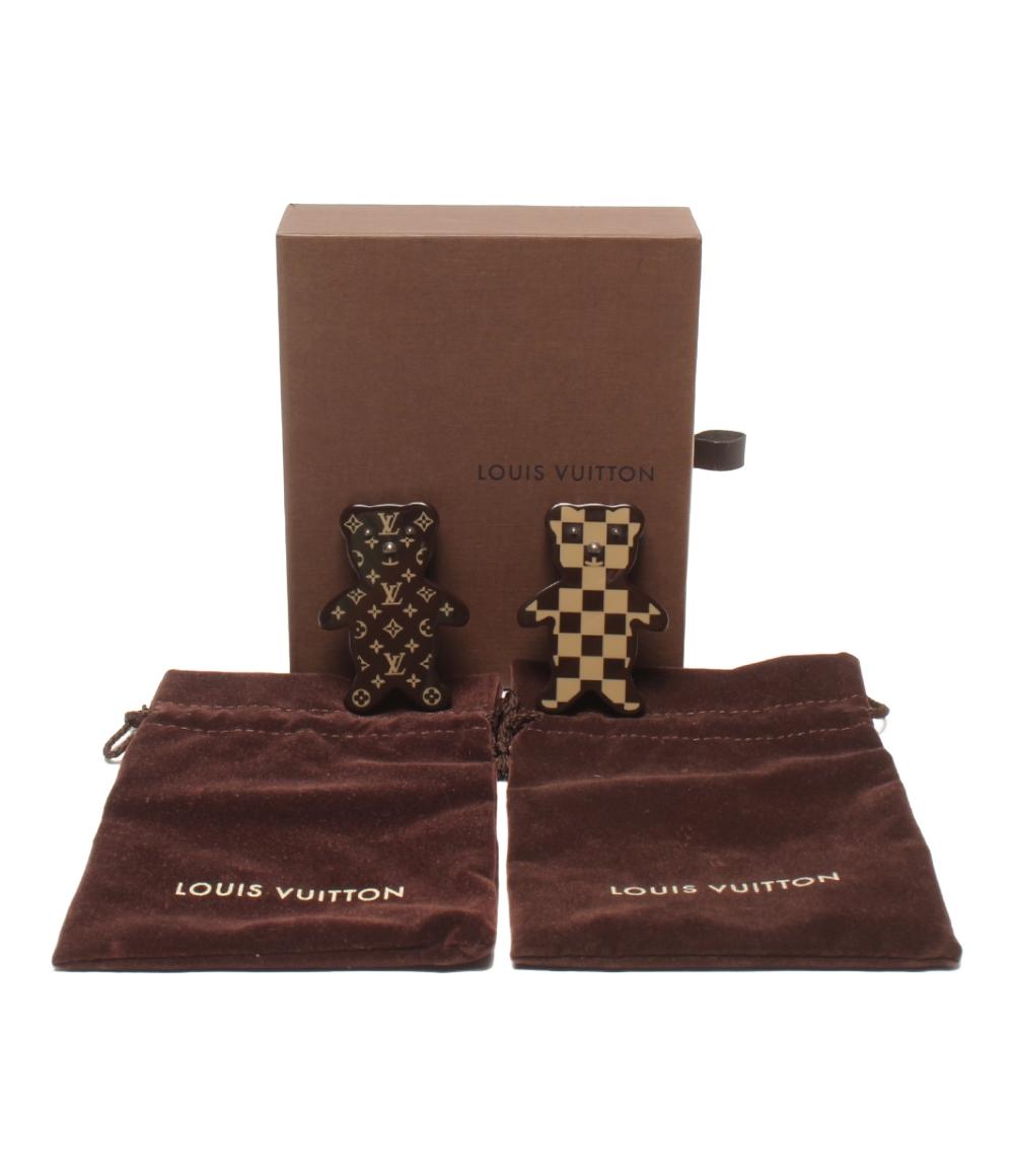 ルイ・ヴィトン ブローチ 2点セット ブロッシュ ヌヌールス
