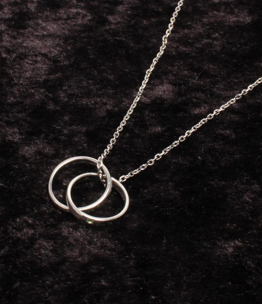 美品 U-TREASURE ネックレス ダブルリング SV 進撃の巨人 エレン