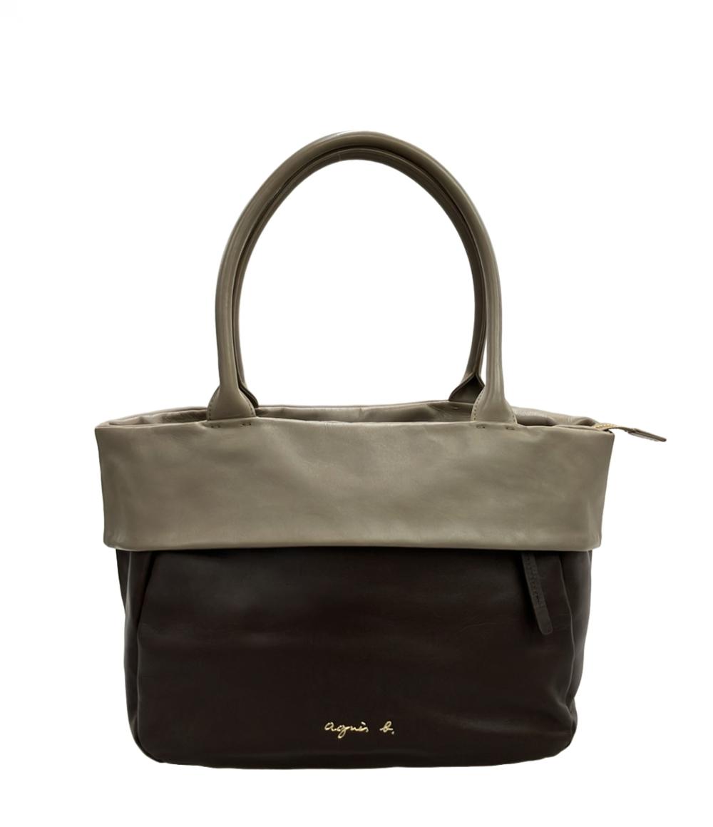 agnes b. トートバッグ ハンドバッグ レザー レディース アニエスベー