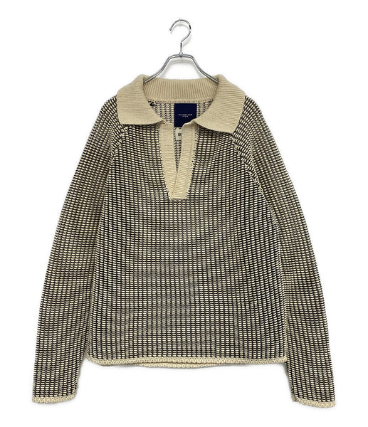 美品 RAINMAKER レインメーカー ニットシャツ SKIPPER INLAY KNIT