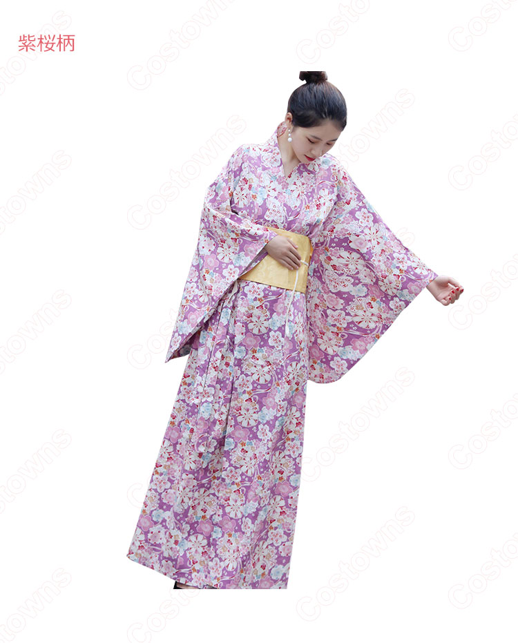 COSTOWNS販売する着物のコスプレ衣装は厳選な素材を使用。プロの