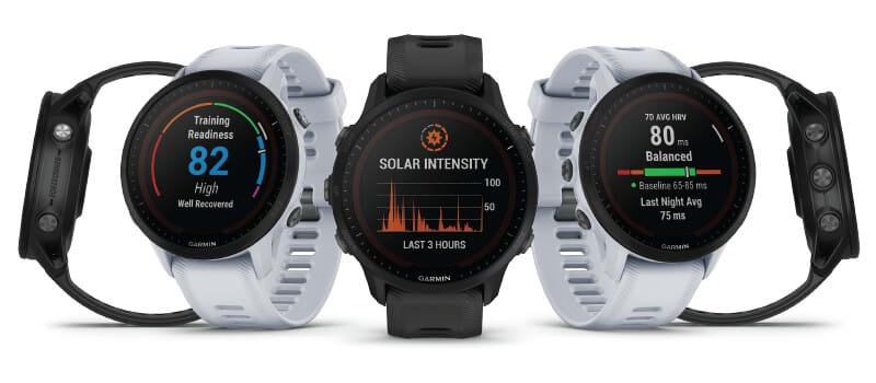 Forerunner 955 Solar - GPS Triathlon Smartwatch For Runner (Black