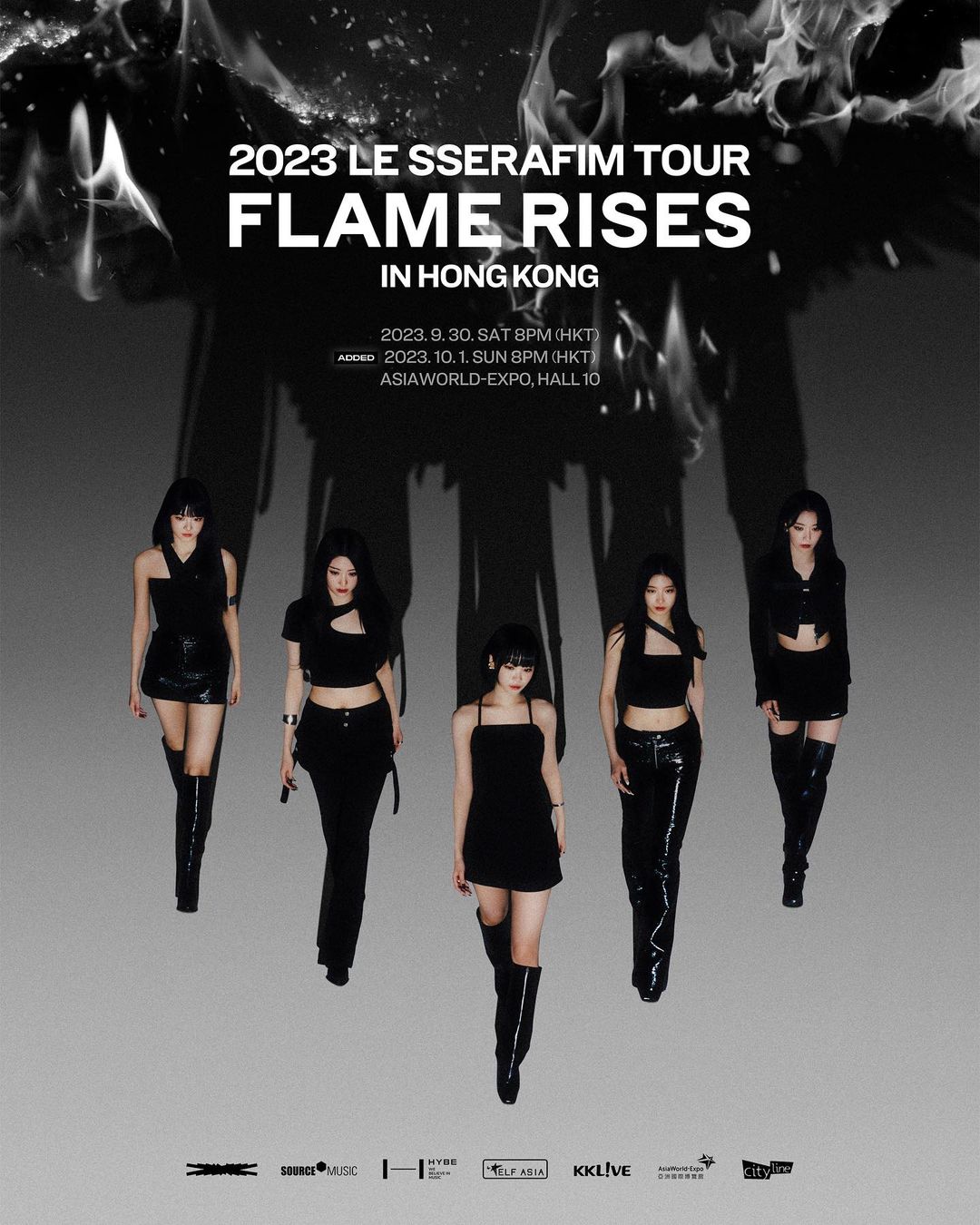 LE SSERAFIM TOUR 'FLAME RISES' IN HONG KONG 2023 | Concert