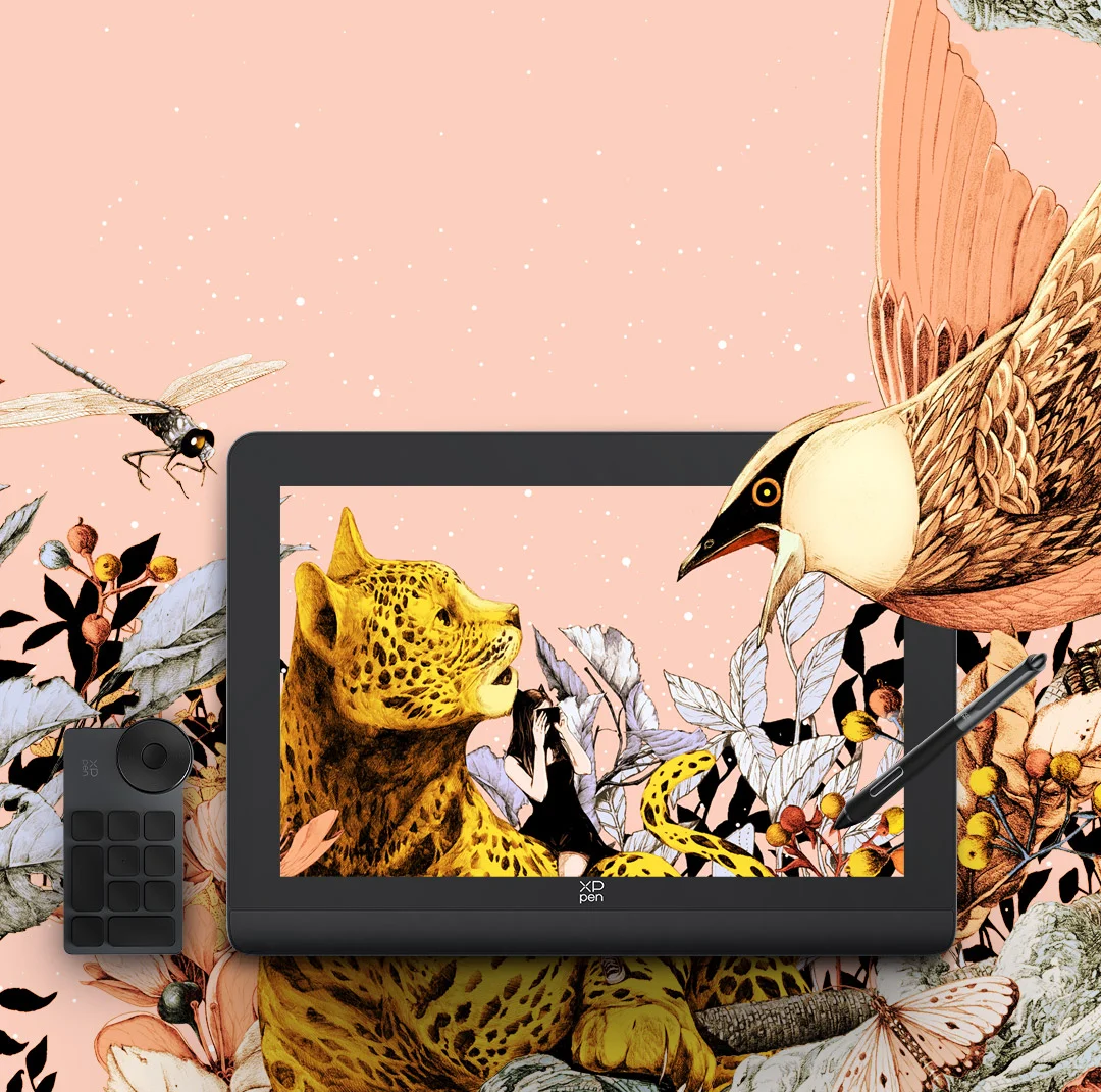 業界初16384レベルの筆圧に対応した液晶ペンタブレット【Artist Pro 16