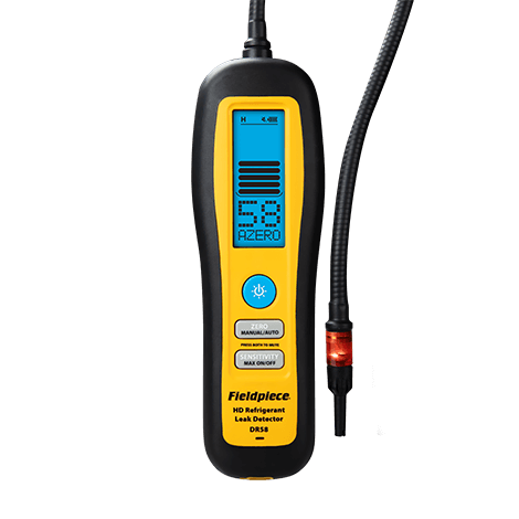 DR58 – Digital Heated Diode Refrigerant Leak Detector