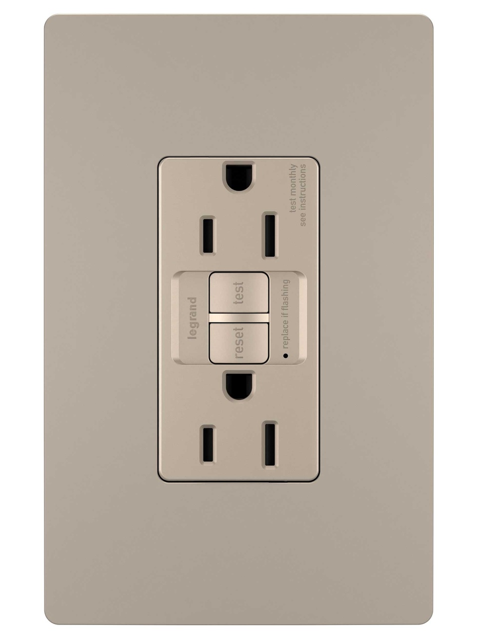 15A Tamper-Resistant Self-Test GFCI Outlet | Legrand