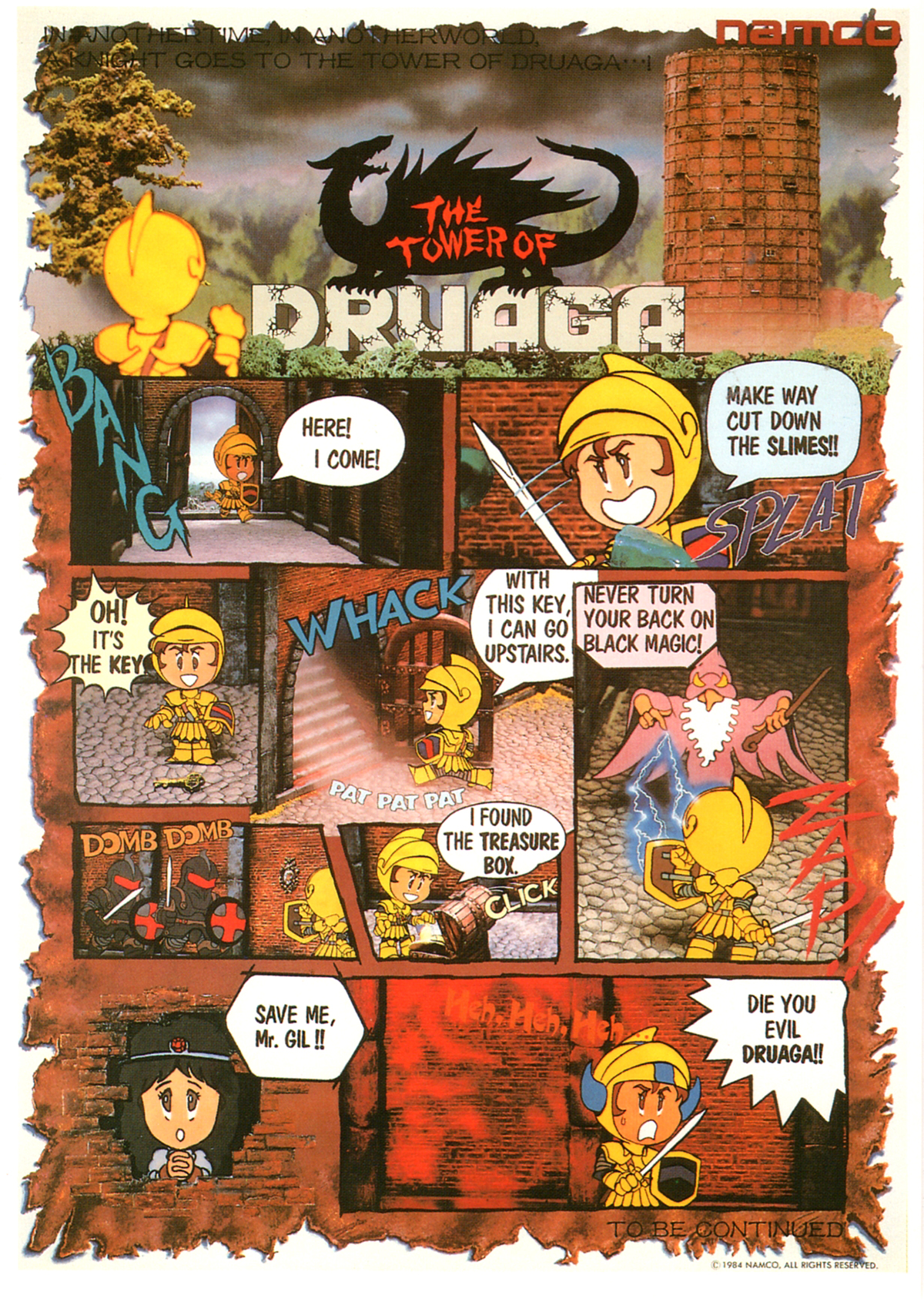 ナムコゲームシリーズポストカード(6枚セット)/namco games post card set