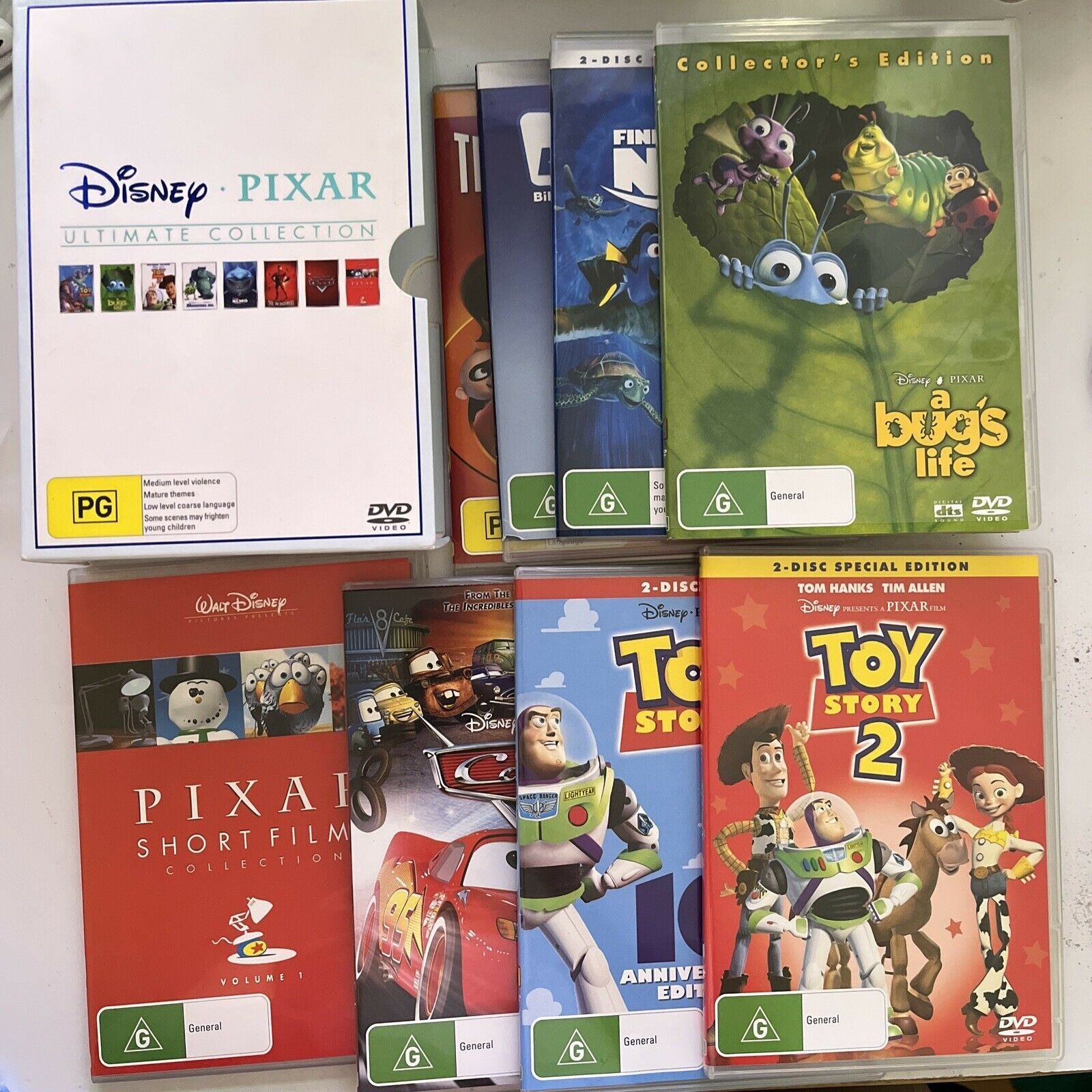Disney Pixar Ultimate Collection Box Set (DVD, 2020) Region 4