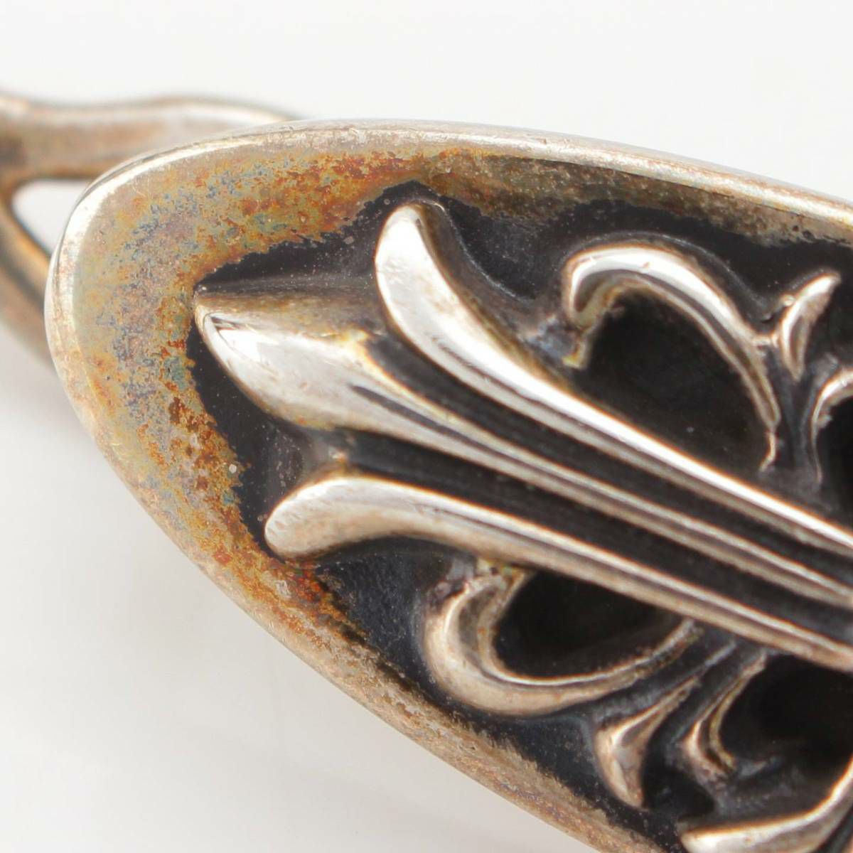 クロムハーツ Chrome Hearts フローラルクロス SV925 ヘアピン