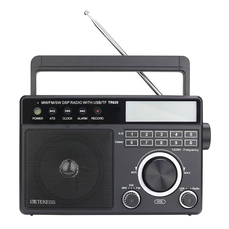 RETEKESS TR629 FM、AM、SWラジオ ポータブルラジオ バンドラジオ