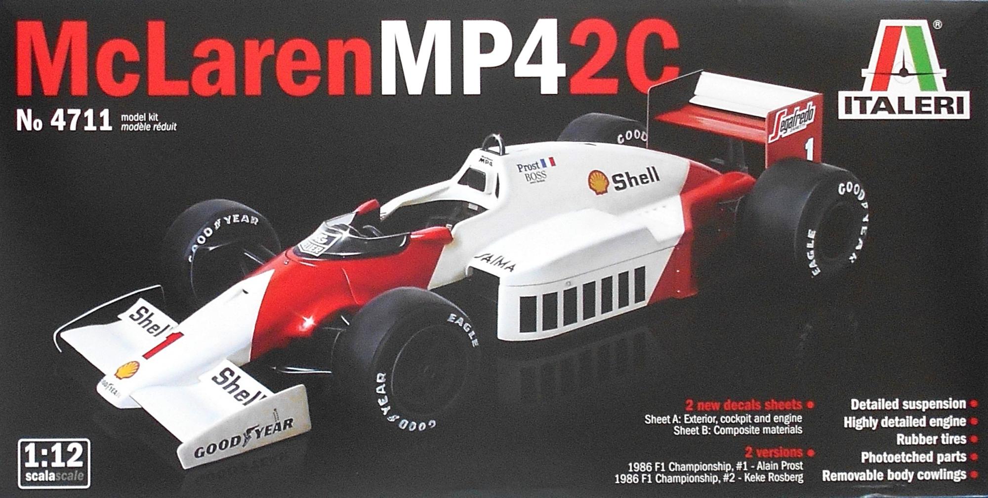 McLaren MP4/2C | IPMS/USA Reviews Website