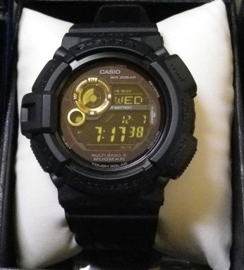 カシオ G-SHOCK マッドマン ブラックxゴールドシリーズ GW-9300GB-1JF
