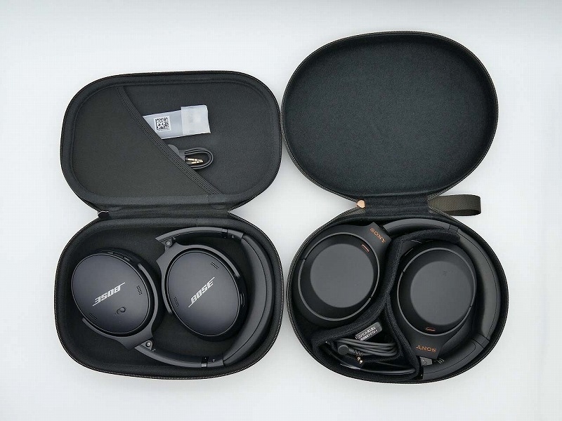 価格.com - 『ケースの大きさ、収納方法も同じ』Bose QuietComfort 45