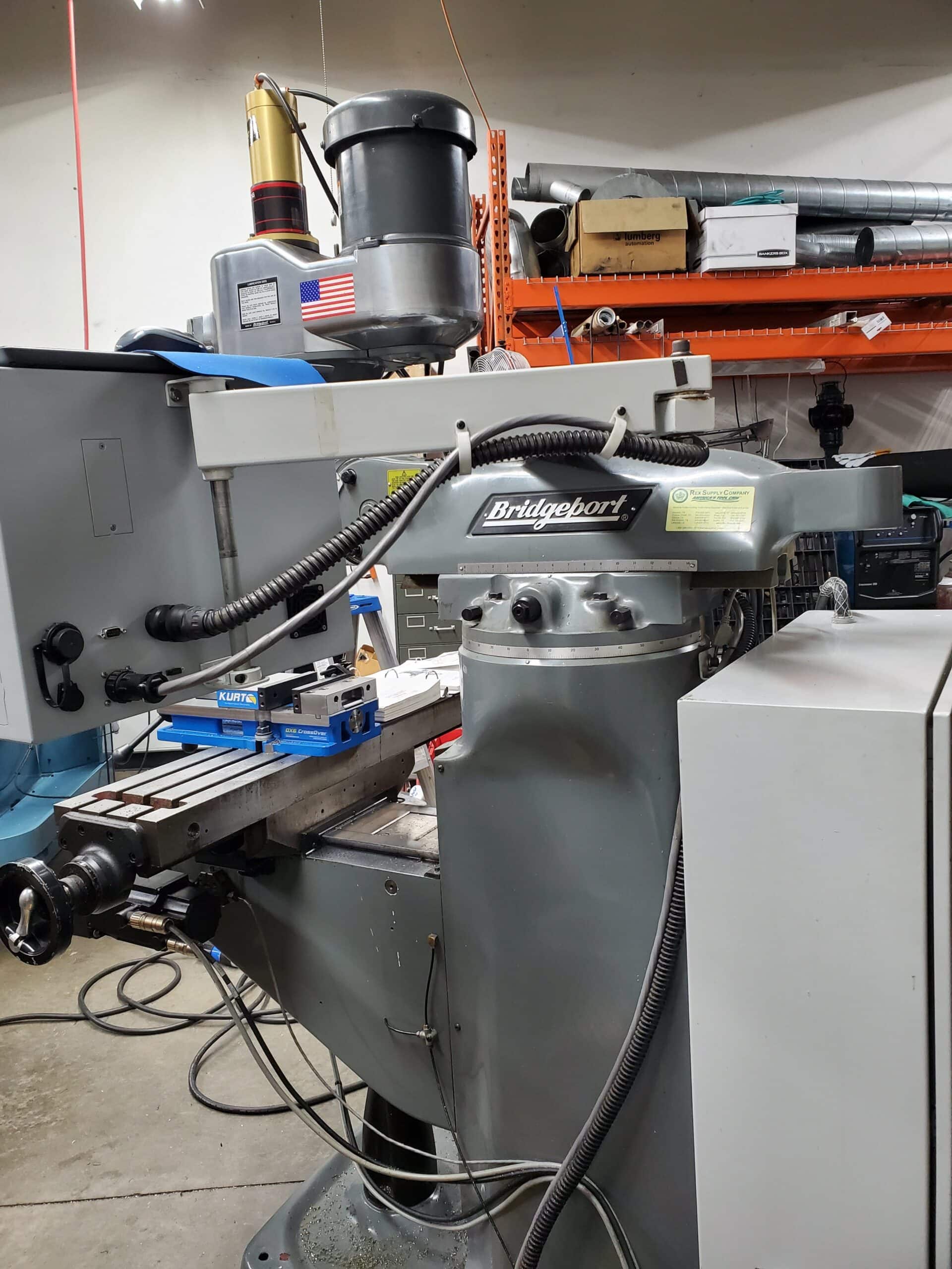 Bridgeport Hardinge EZ Vision 3 Axis CNC Knee Mill, 2007