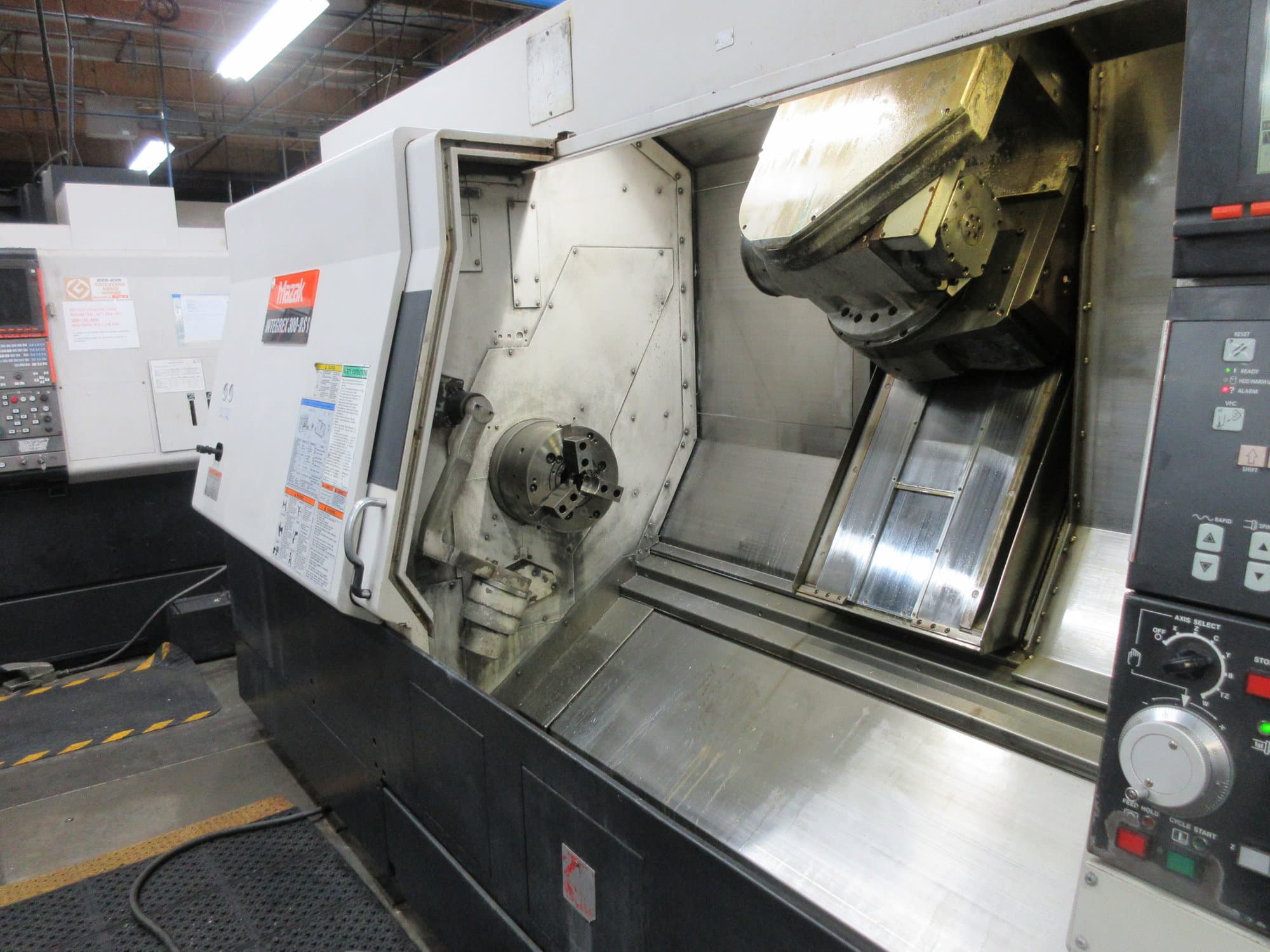 Mazak Integrex 300-IIIS CNC Lathe, 2005- Capto 12K Spindle, Live