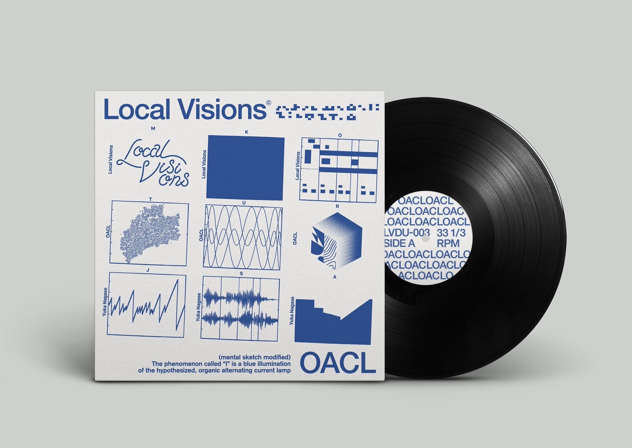 Local Visions & 長瀬有花 ”OACL” レコード (LP) – RIOT MUSIC
