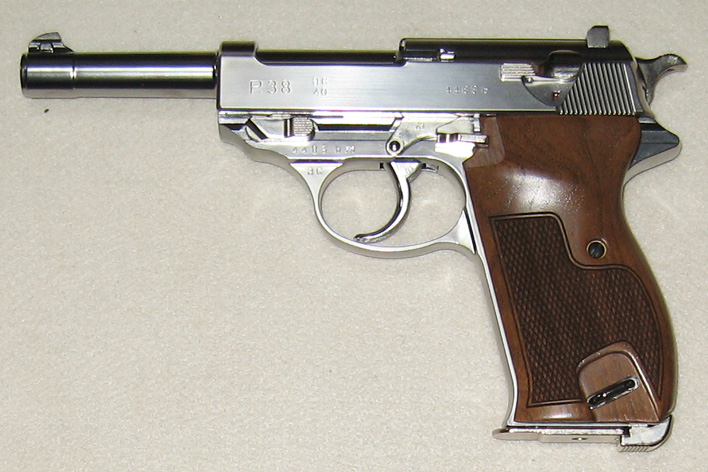 マルゼン／ワルサー P38（ac41）ブローバック シルバー｜RIKSGUNS