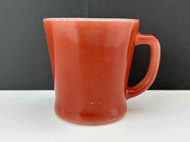 ファイヤーキング カラーマグ 赤茶 Dハンドル マグカップ Fire-king