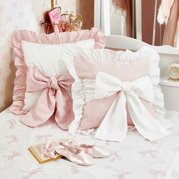 Bigリボンクッションカバー(ヌードクッション付)｜かわいいお姫様