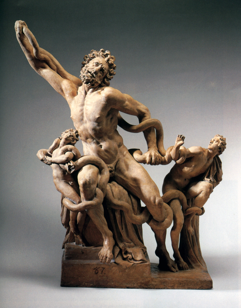 ラオコーン高さ:60cm,イタリア語:Gruppo del Laocoonte ラオコーン高さ