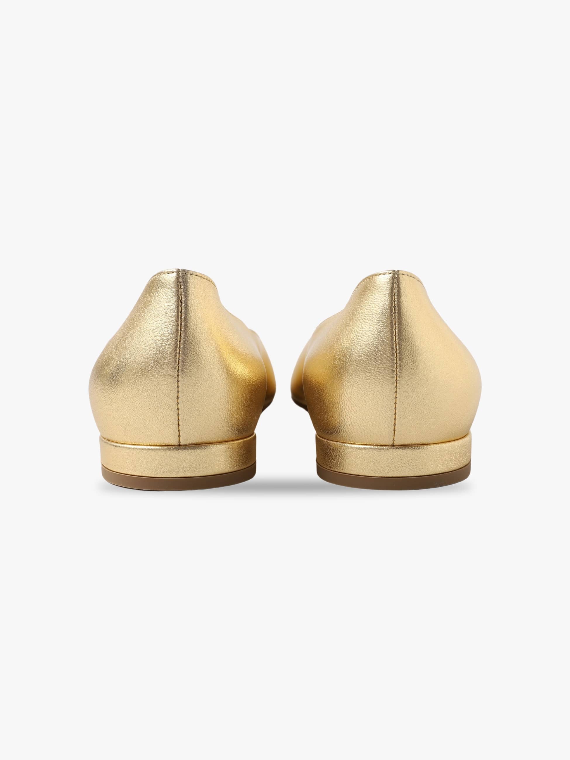 レザーラウンドトゥ フラットシューズ｜Francesco Russo