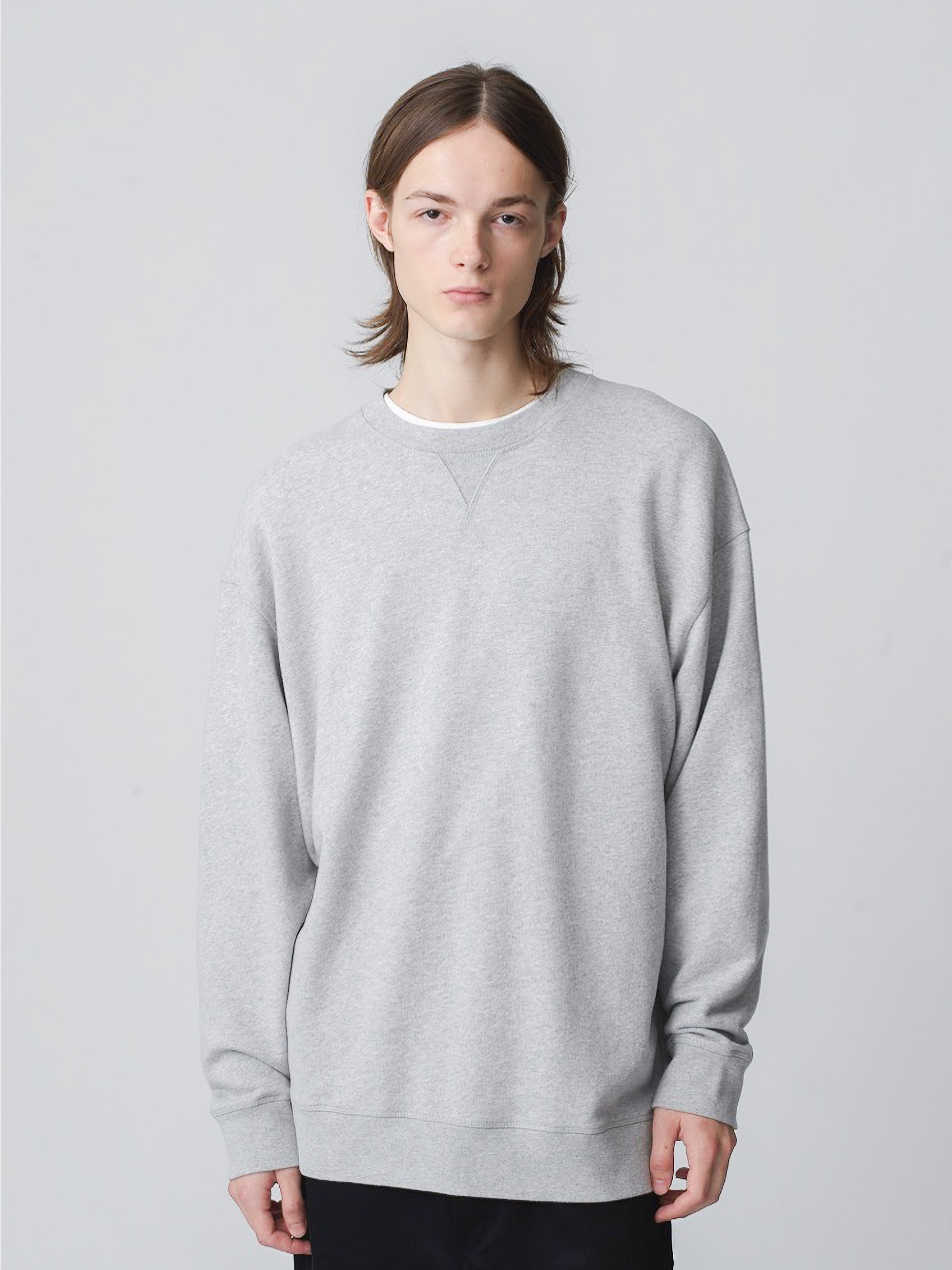 ループバック ルーズフィット スウェットプルオーバー｜SUNSPEL