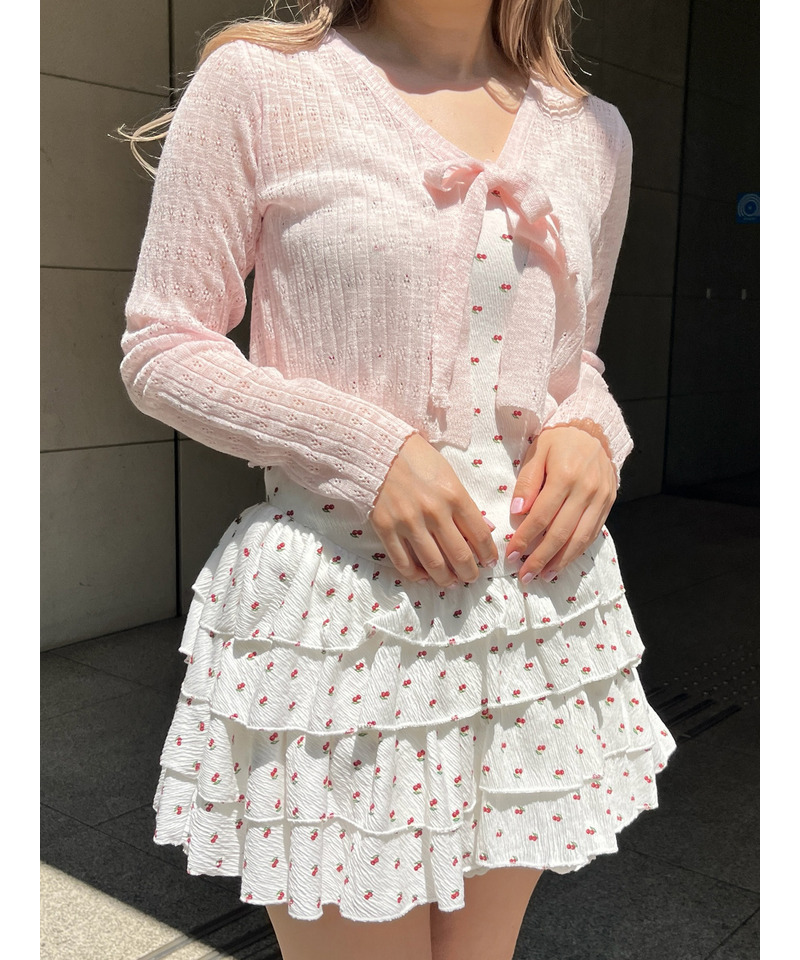 チェリーティアードワンピース｜MORE self LOVE モアセルフラブ 商品