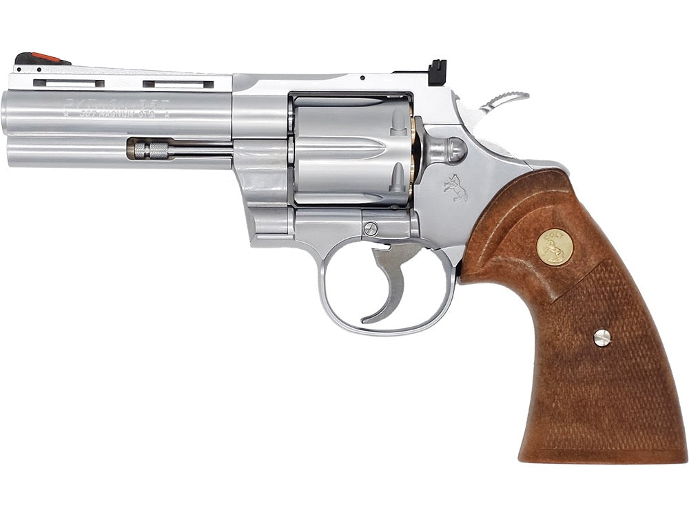 タナカ】Colt Python .357Magnum 4inch “R-model” Stainless Finish