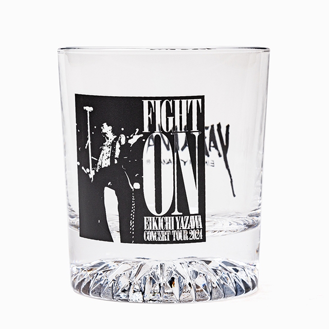 ロックグラス(FIGHT ON2024)｜DIAMOND MOON通信販売｜矢沢永吉公式サイト
