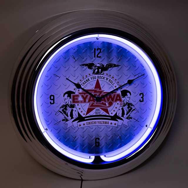 ネオンウォールクロック(LOGOS)THE BOSS｜DIAMOND MOON通信販売｜矢沢