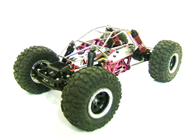 □Option No.1新製品 タミヤCR-01パイプフレームシャーシ・バギー