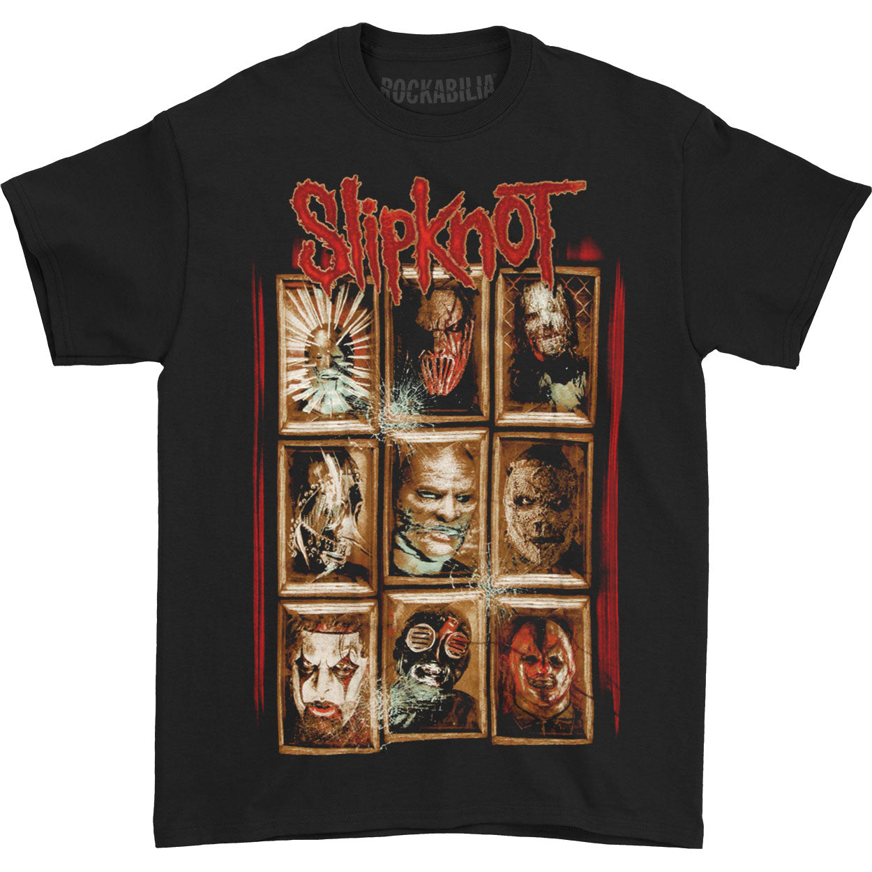 Slipknot New Masks T-shirt 250515 | Rockabilia Merch Store