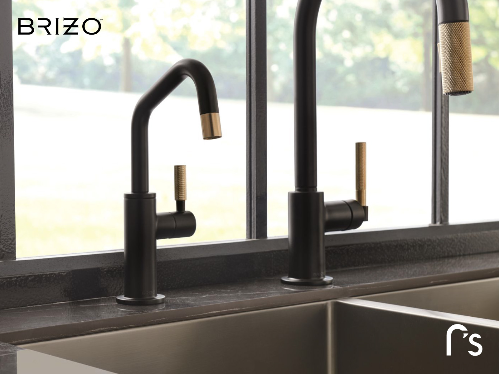 ブリゾ 浄水器水栓 61363LF-C-BLGL｜ 輸入水栓 ｜ 輸入インテリア通販