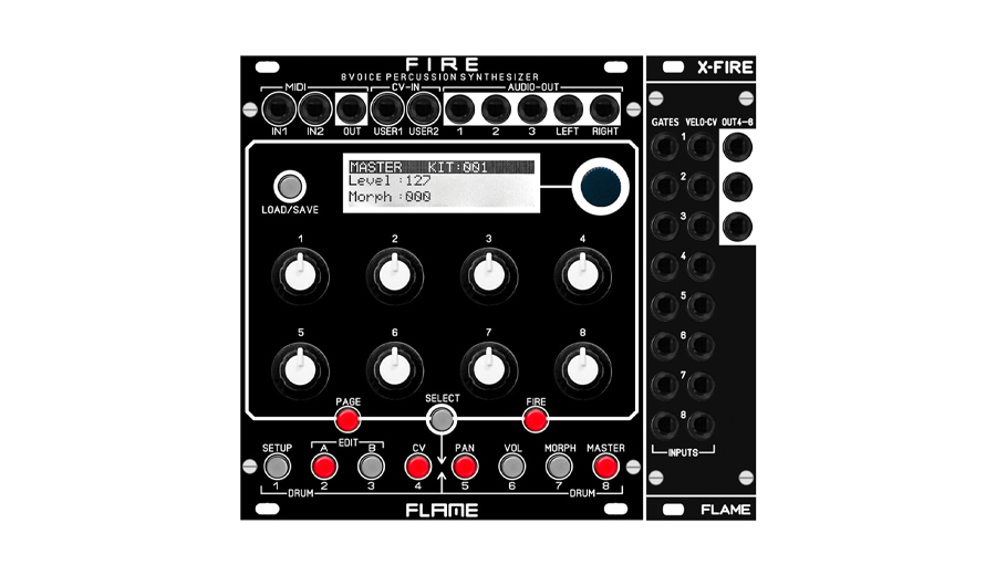 FLAMEからユーロラックモジュール5製品発売！C-1U / FireX / MirrorX
