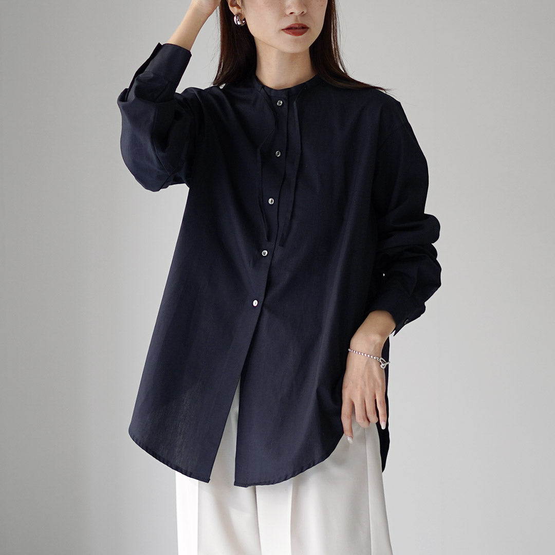 mizuiro ind（ミズイロインド） リボン タイ シャツチュニック