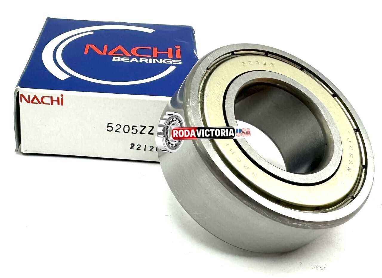 NACHI 5205 ZZ ANGULAR CONTACT BALL BEARING, METAL SHIELDED