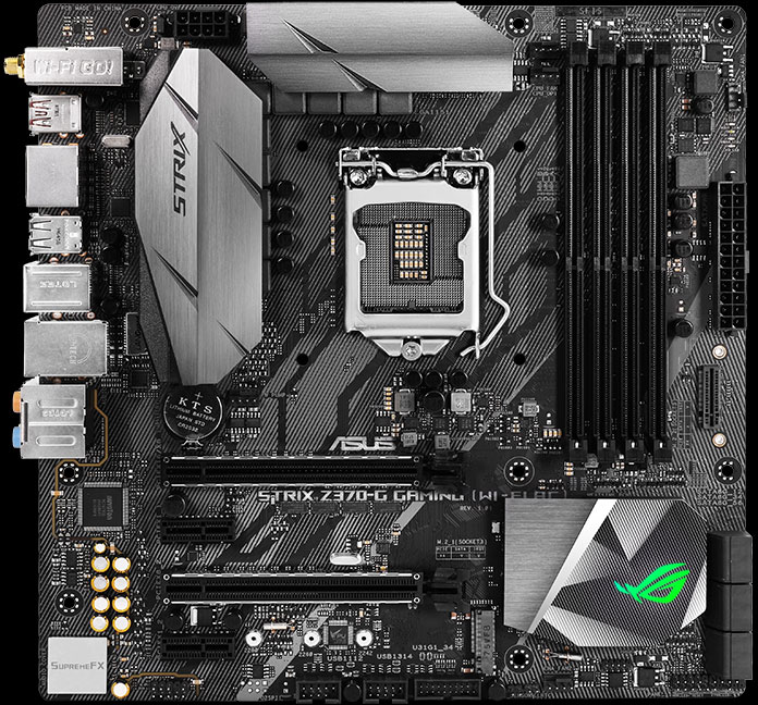 ROG introduces new Z370 gaming motherboards for Coffee Lake