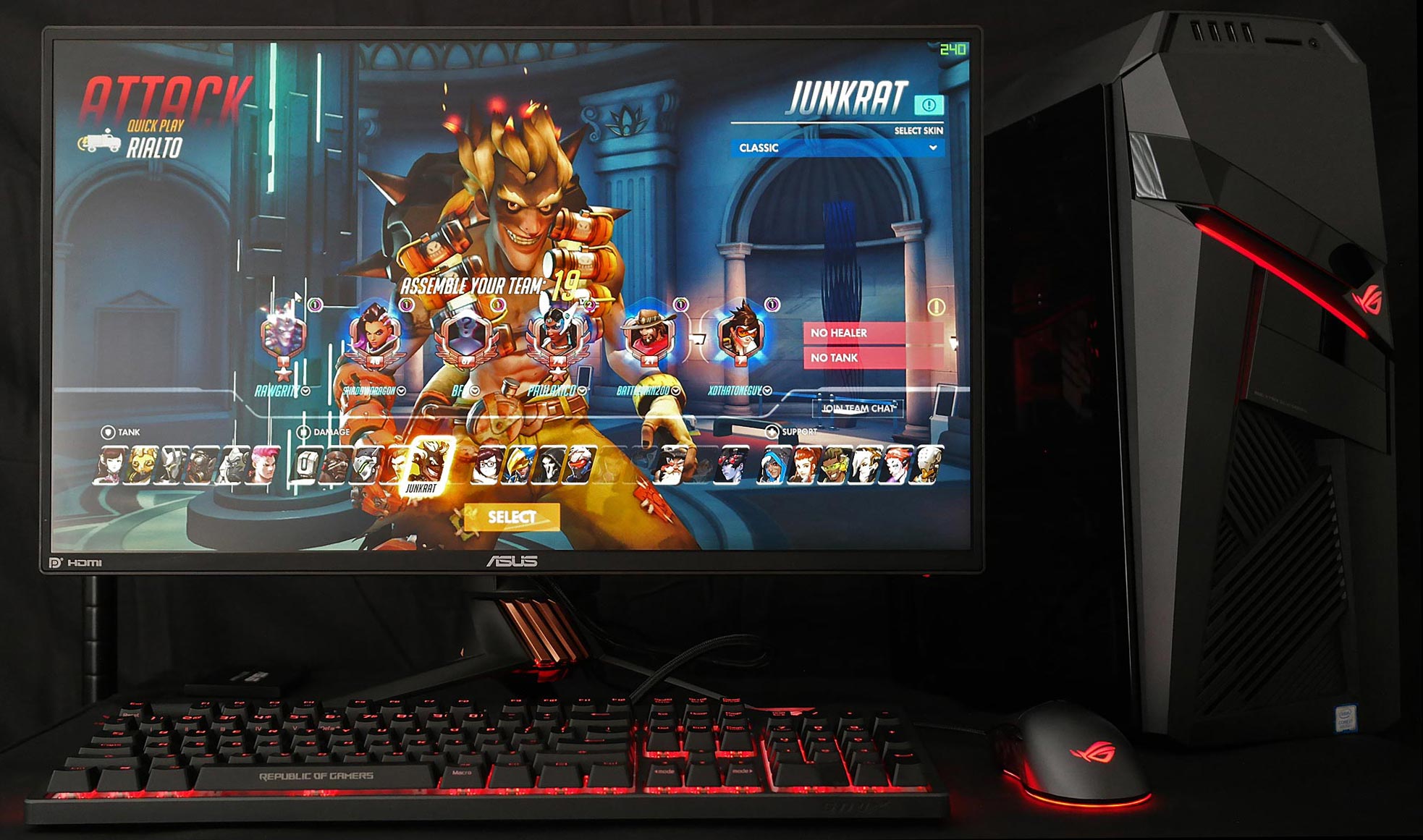 The ROG Swift PG258Q 240Hz gaming monitor raises the bar for speed