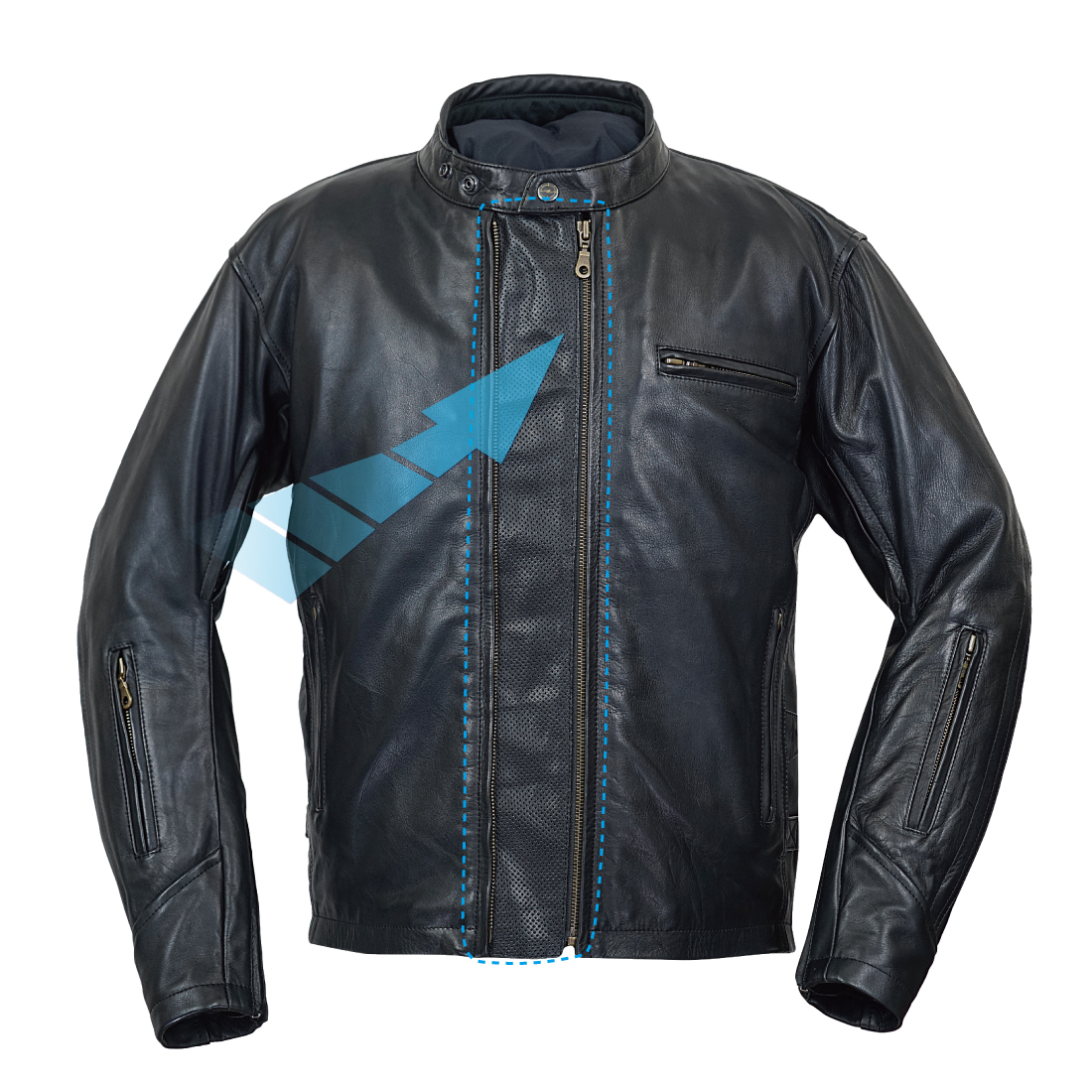 RA5035IS ベンテッドライディングレザージャケットFPインナーセット