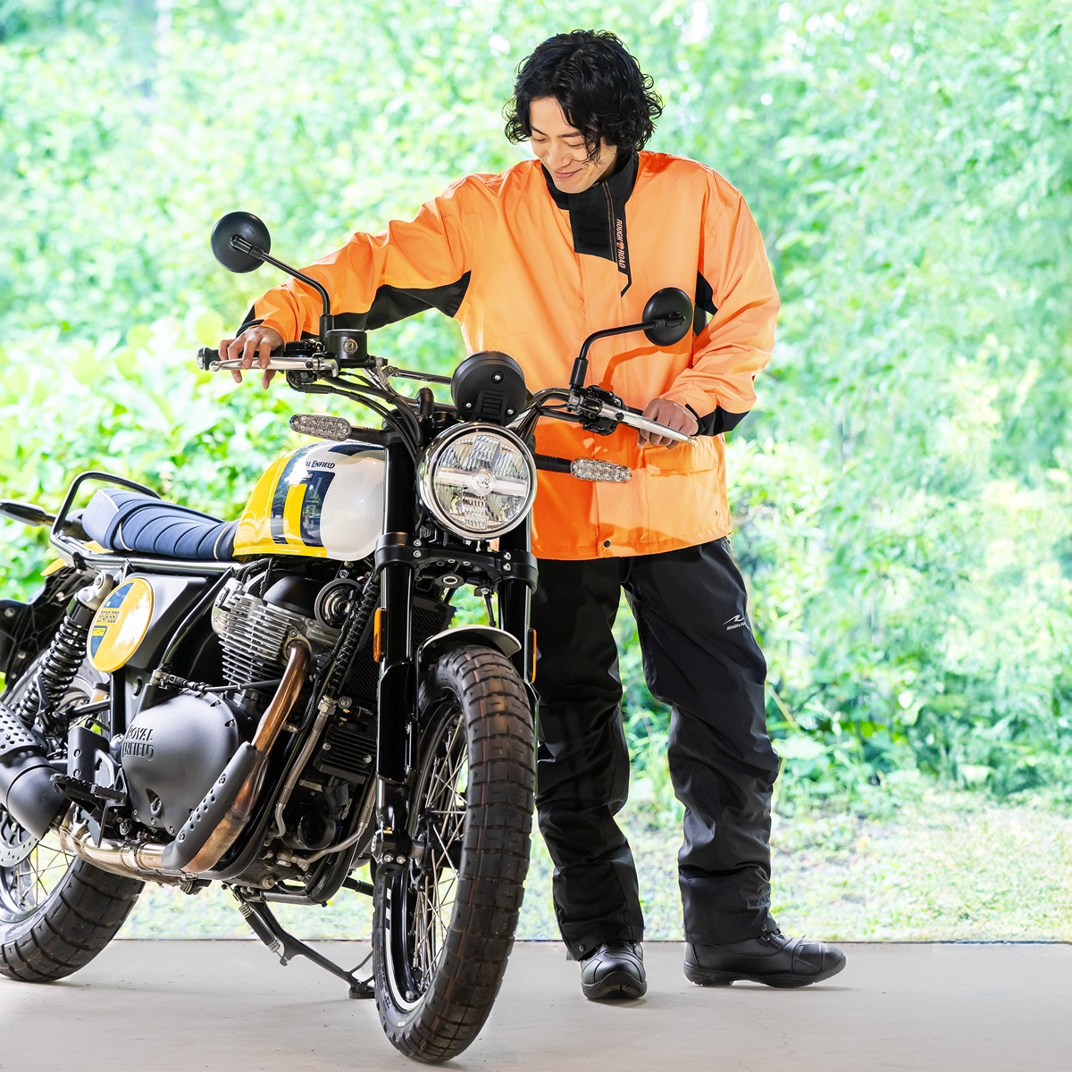 RR7812 デュアルテックス3レイヤーBIBレインスーツ | ラフ＆ロード