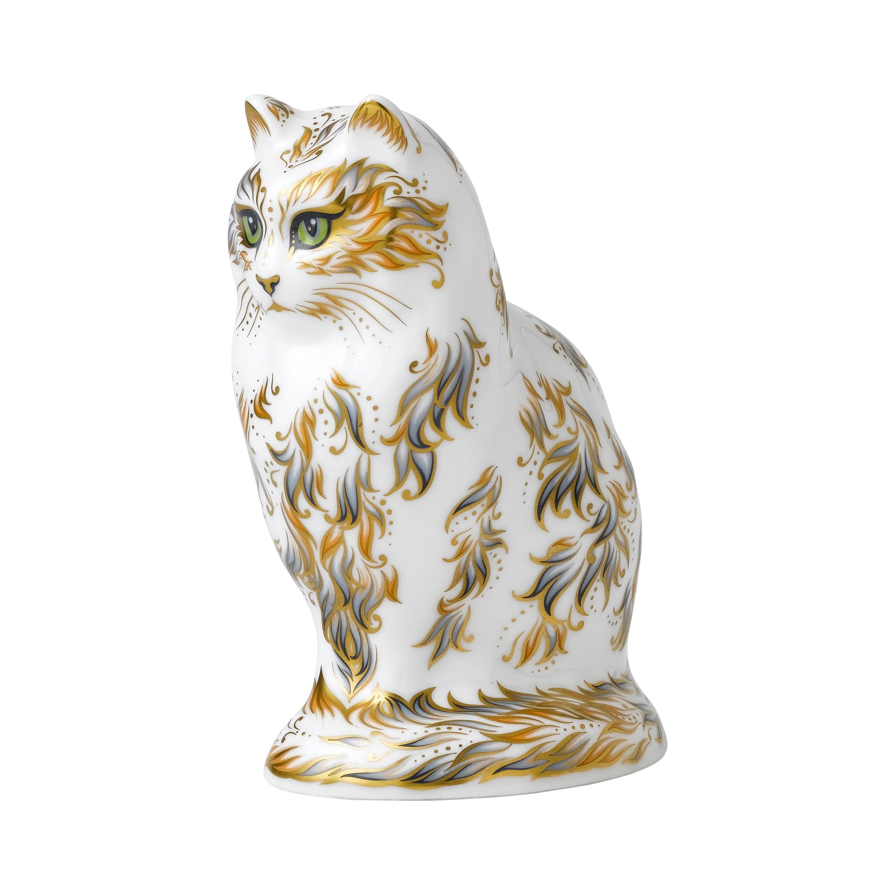 ペーパーウェイト フィフィ猫 – ロイヤルクラウンダービー