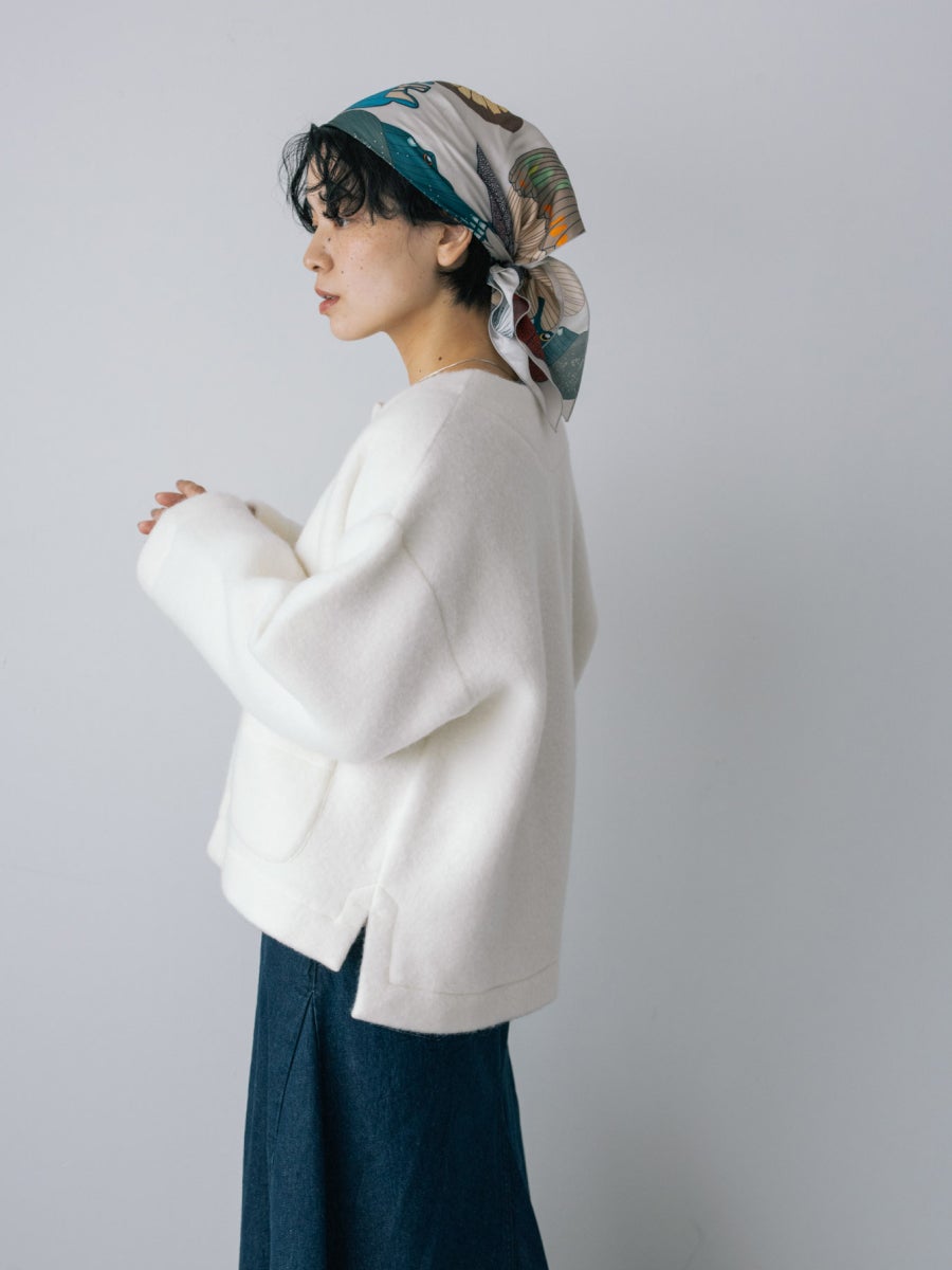 O2〉 ダブルフェイスカーディガン - 〈O2〉BETTER THAN ONE - ほぼ日刊