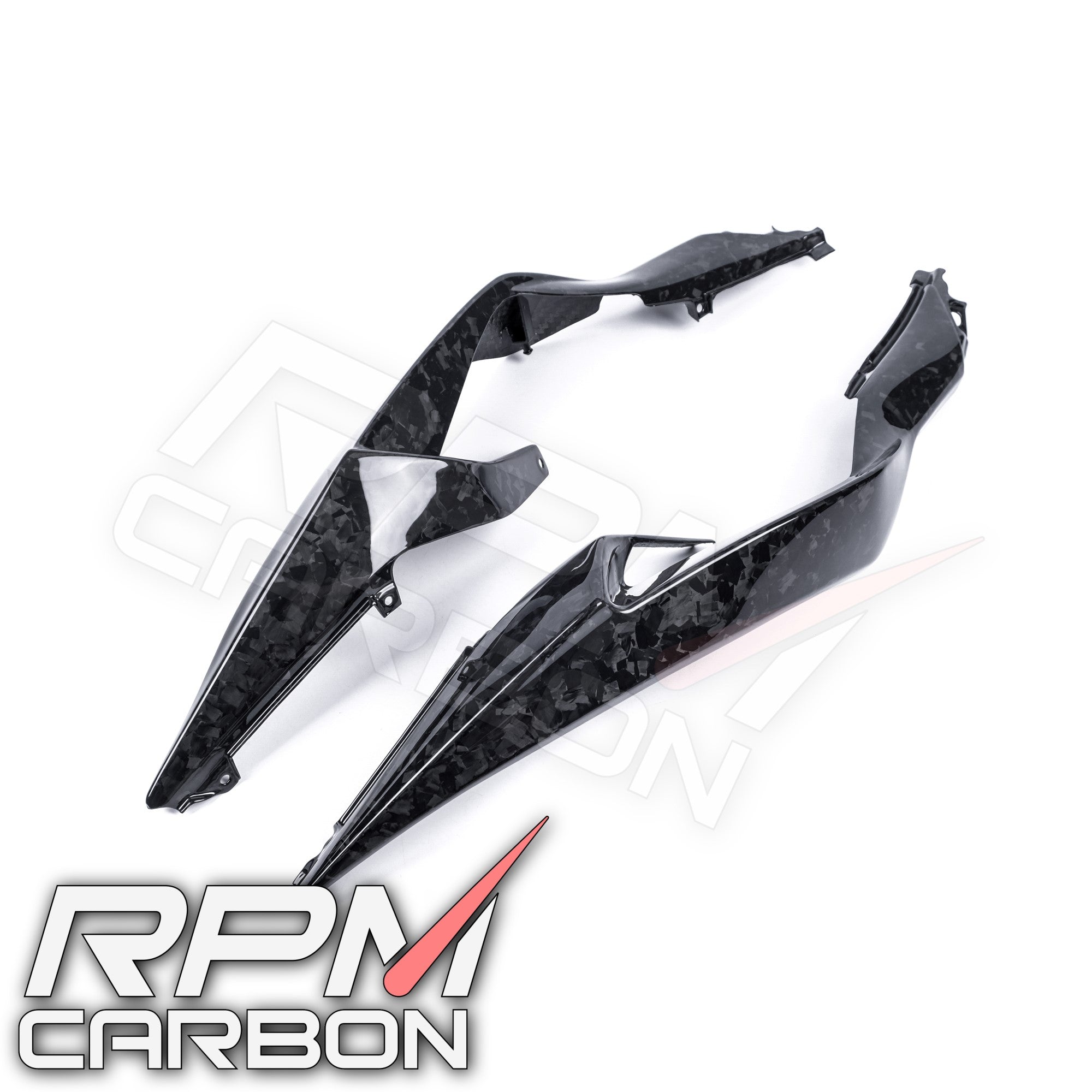 Carbon Fiber Kawasaki ZX-6R 2019+ Rear Seat Side Panels