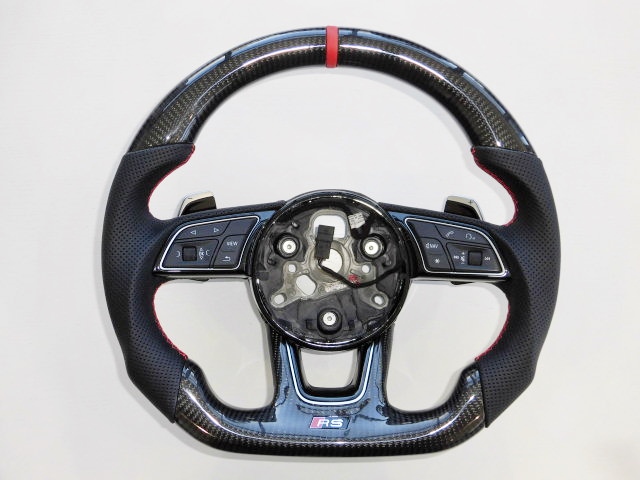 AUDI アウディ RS3 8V 後期 スポーツバック RST カーボンステアリング