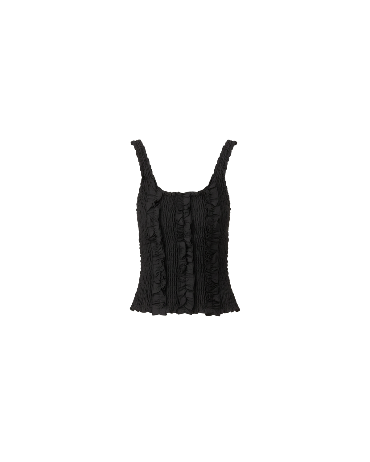 RIBBON TANK BLACK | RUBY