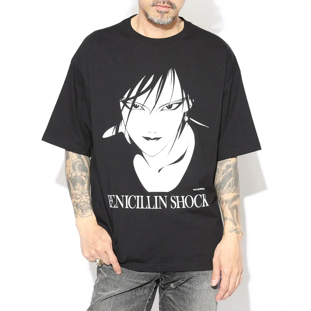 PENICILLIN SHOCK BIG TEE - Collaboration by 上條 淳士 - RUDE