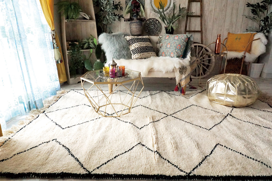 ベニワレン ラグ 最終お値下げ ベニワレンのラグになります