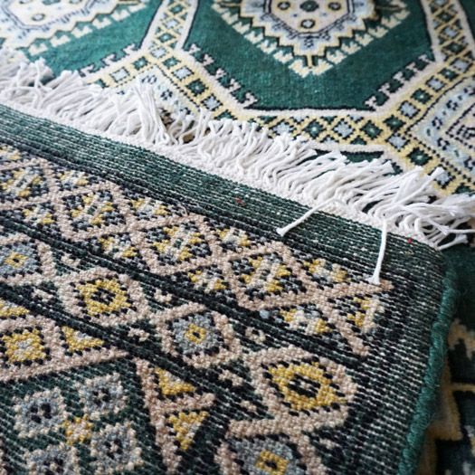 ウール100％のハンドメイド！パキスタン段通＜Islamabad