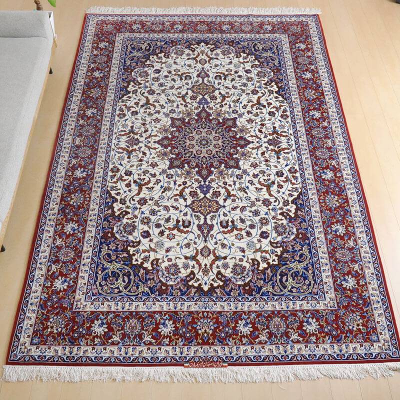 1800万円Collection】高級ペルシャ絨毯イスファハン産セーラフィアン